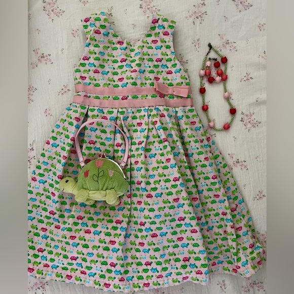 Other - Vintage Gymboree 4 pc outfit dress purse necklace and bracelet